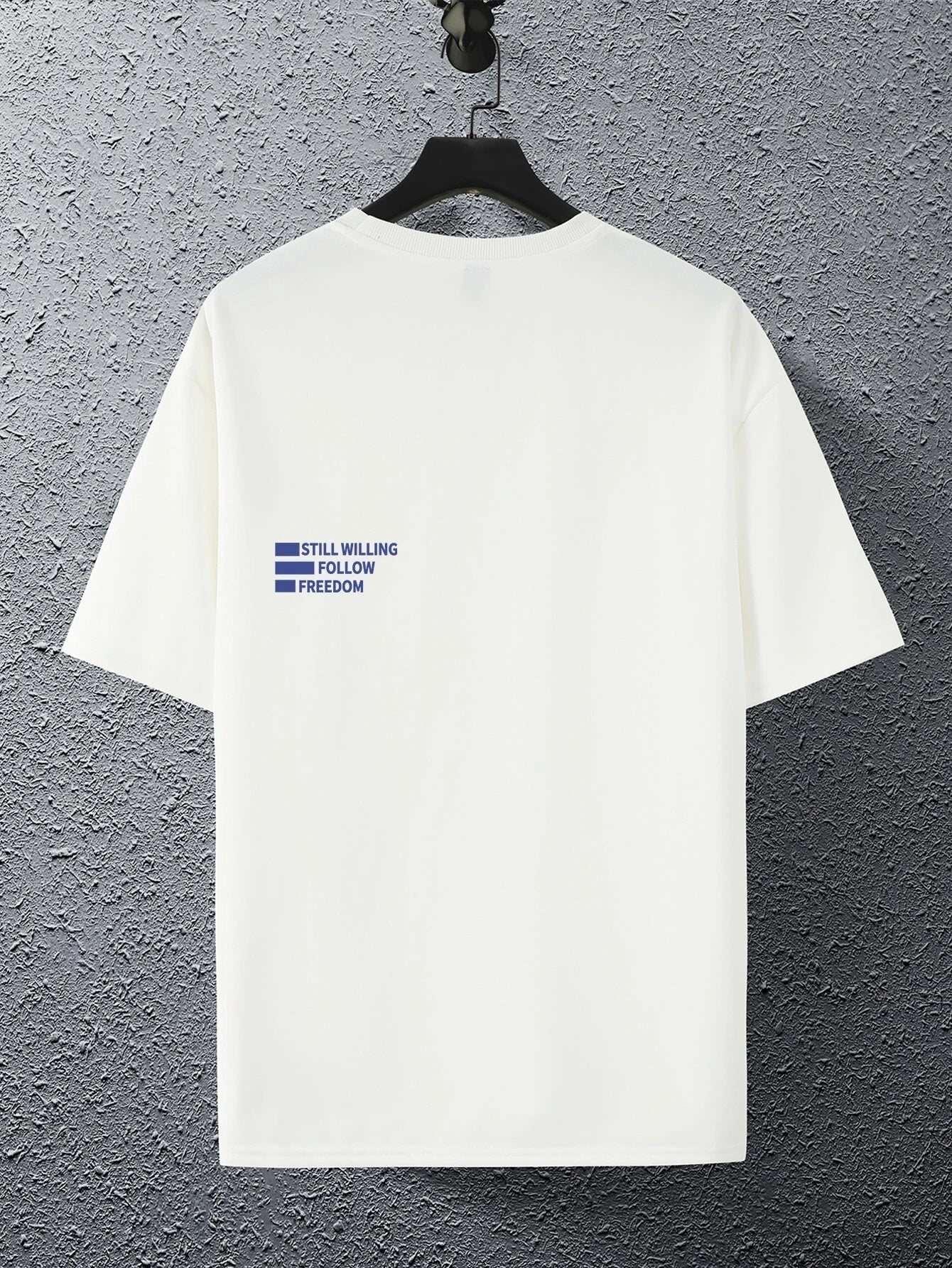 Manfinity Hypemode Men Letter Graphic Drop Shoulder Oversized Tee