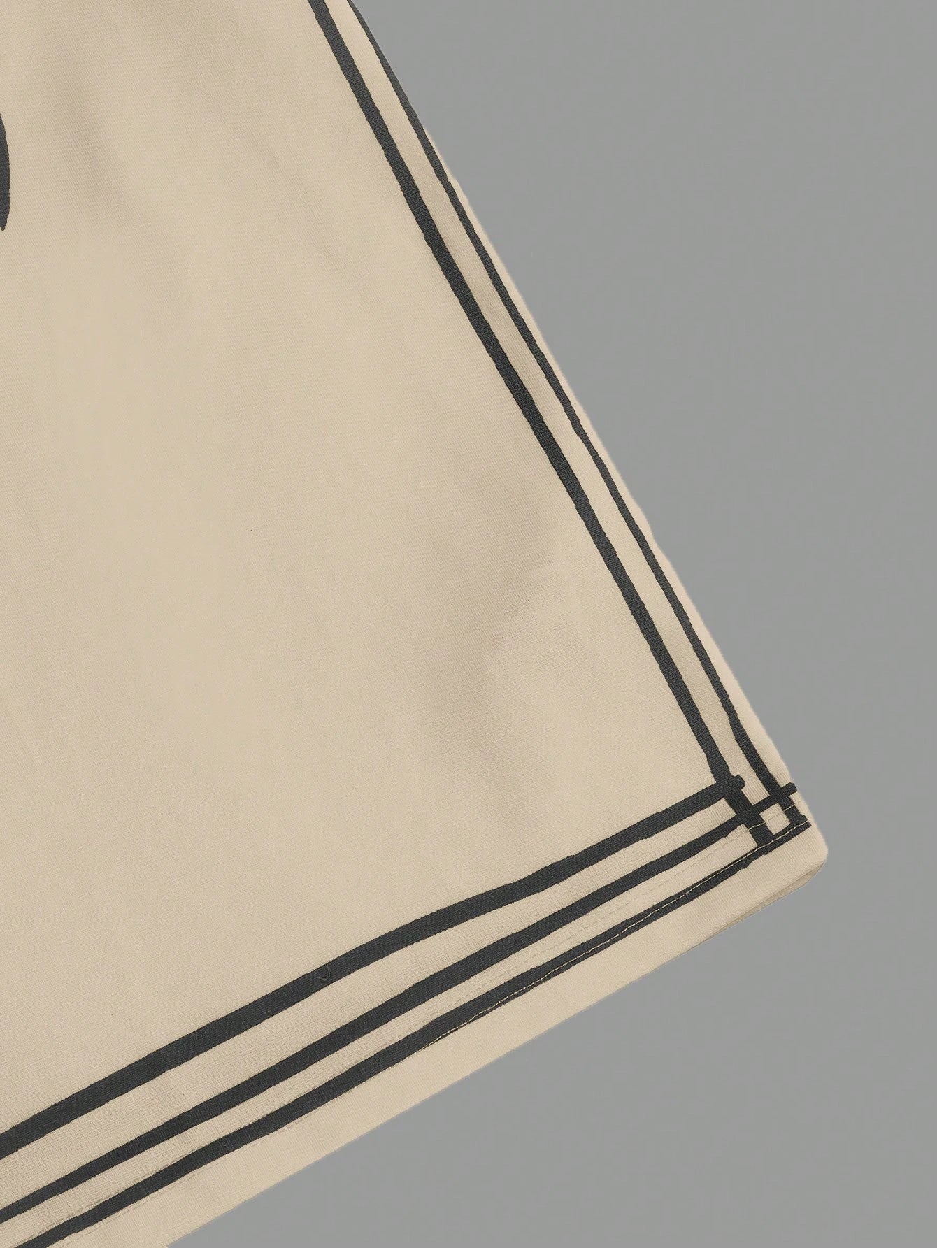 Manfinity EMRG Men'S Contrast Trim Button Front Short Sleeve Simple Casual Top, Everyday Wear